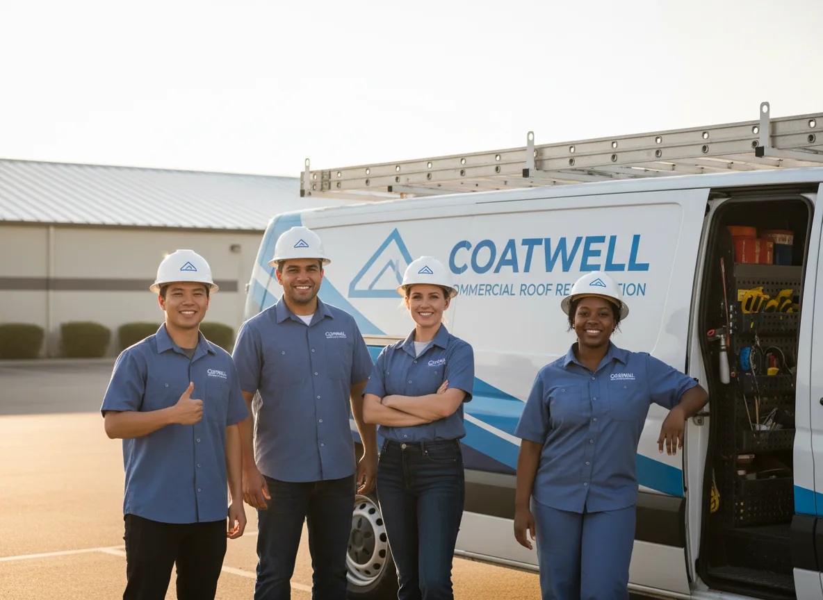 Commercial roof coating company in Scotia, NE